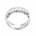 1.50 Ct. TW Men's Round and Baguette Diamond Wedding Band 